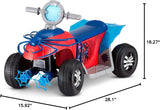Spider-Man Quad Ride-On Toy for Toddlers 18-30 Months with 44 lbs Weight Limit