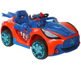 Spider-Man Battery-Powered Super Car with Water Cannon and LED Lights for Ages 3+