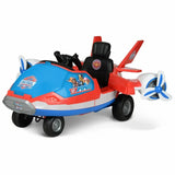 Spinning LED Propellers Ride-On with Storage and Engine Sounds - Paw Patrol Marshall 12V