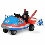Spinning LED Propellers Ride-On with Storage and Engine Sounds - Paw Patrol Marshall 12V