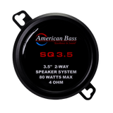 SQ 3.5" Full Range Speakers | 40 Watts (Pair)