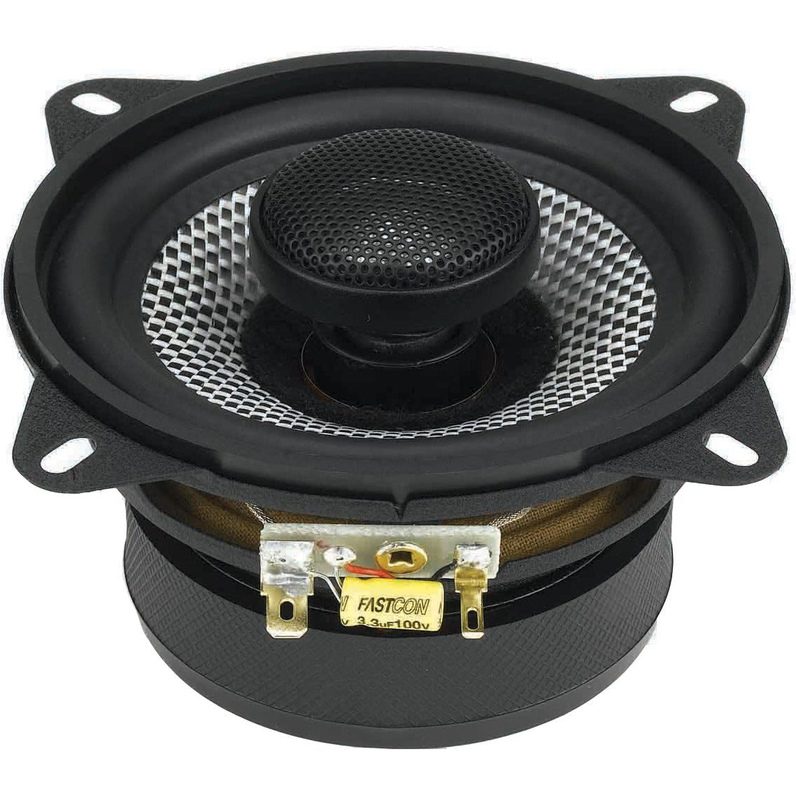 American Bass SQ4.0 4" 2-Way 45W Coaxial Car Speakers 4-Ohm (Pair)