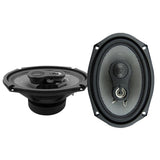 American Bass SQ6.9 6x9" 80W 2-Way Coaxial Car Speakers 4-Ohm (Pair)