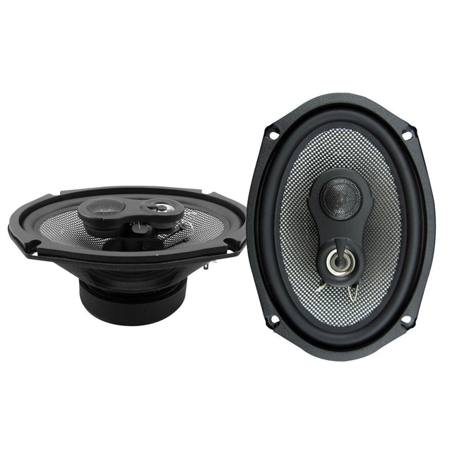 American Bass SQ6.9 6x9" 80W 2-Way Coaxial Car Speakers 4-Ohm (Pair) American Bass