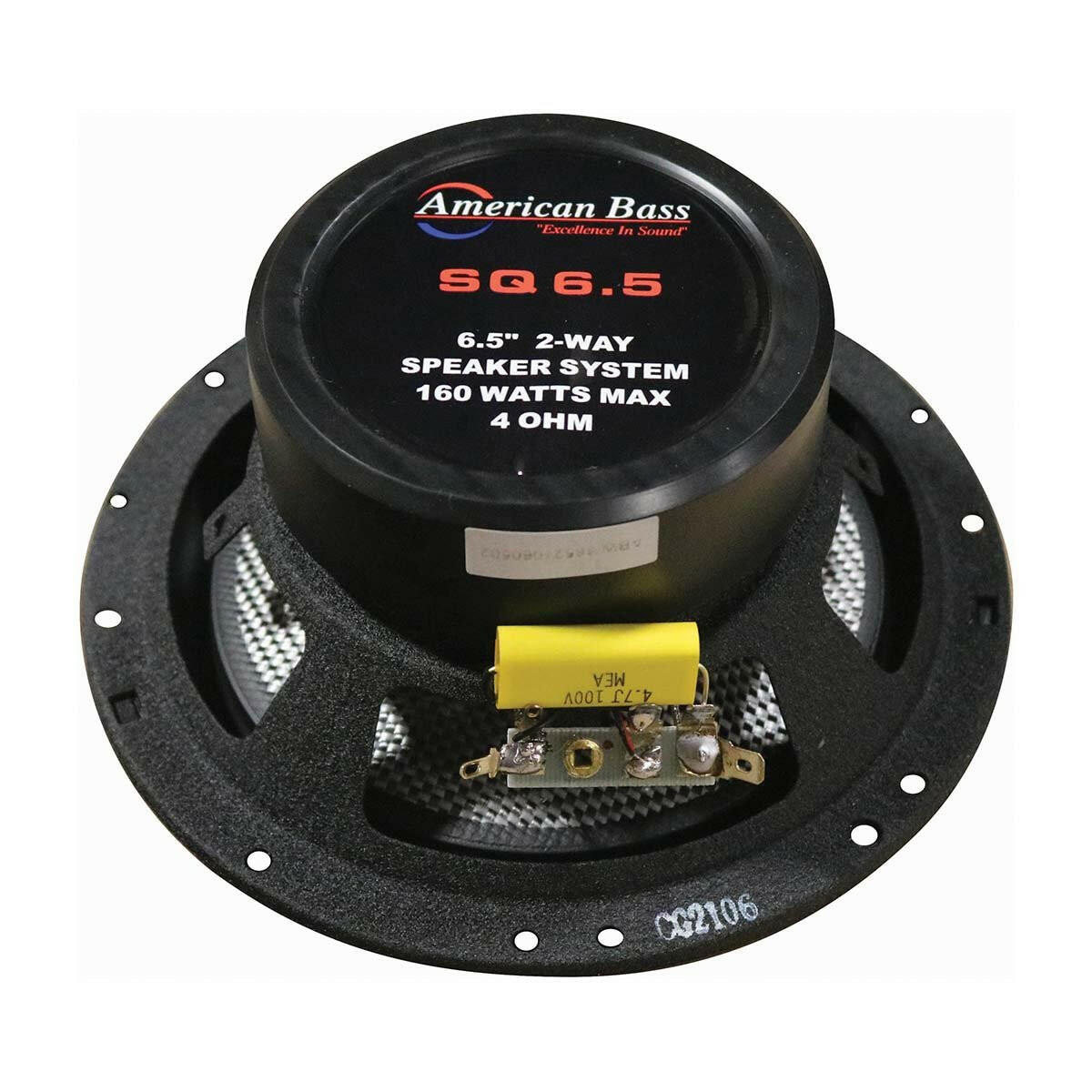 SQ 6.5" Full Range Speakers | 80 Watts (Pair)