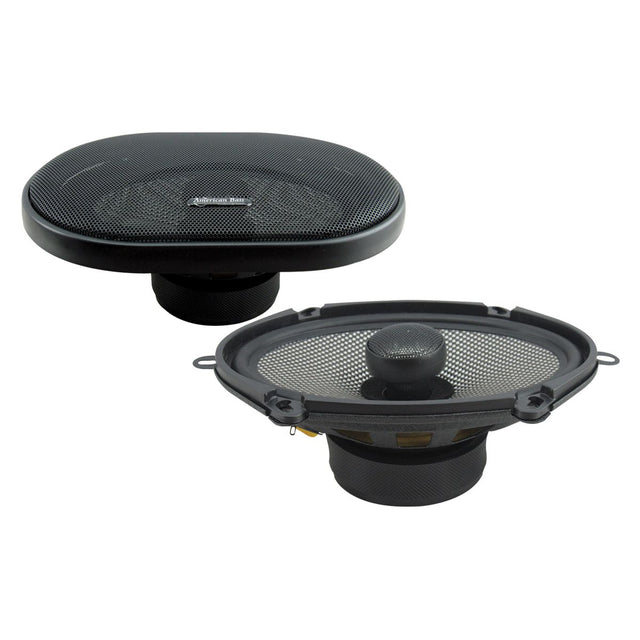 American Bass SQ5.7 5x7" 75W 2-Way Coaxial Car Speakers 4-Ohm (Pair) American Bass