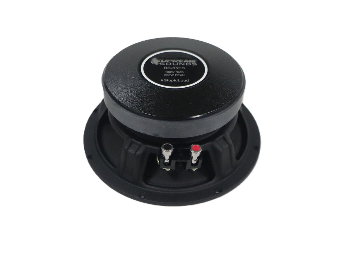Supreme Sounds SS-65FS 6.5" 130W RMS Midrange Speakers (Pair) Supreme Sounds