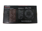 Supreme Sounds SS-65FS 6.5" 130W RMS Midrange Speakers (Pair) Supreme Sounds