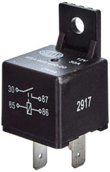 Red 12V High and Low Frequency Super Tone Horn Set