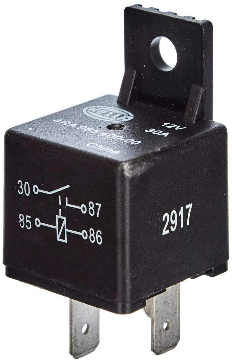 Red 12V High and Low Frequency Super Tone Horn Set