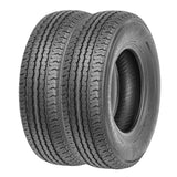 SunF Trailer Tire 8 PR Tubeless Haulpro (set of 4) SUNF
