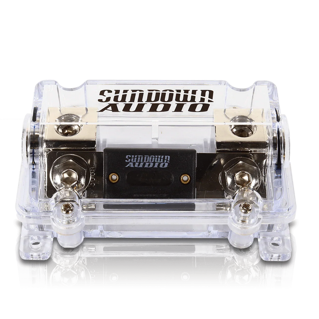 Sundown Audio WPBF-1/0 ANL Waterproof Silver Finish Fuse Holder Sundown Audio