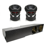 (2) Sundown Audio Z8 & Chevy Crew Cab 19-25 Dual 8" Subwoofer Box Combo Sundown Audio