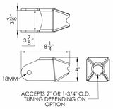 Ford Superduty Dana 60 Radius Arm Brackets