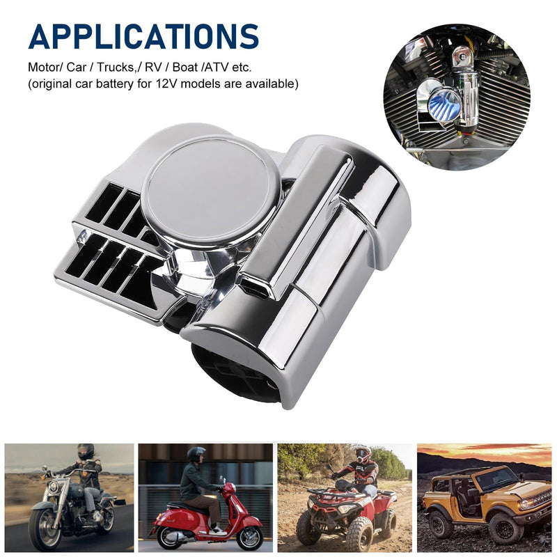 150dB Loud 12V Air Horn for Car Motorcycle Truck Boat Pickup Train