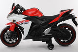 Super R3 Kids Electric Ride-On Bike with LED Lights - 12V Battery Powered Toy