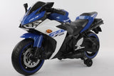 Super R3 Kids Electric Ride-On Bike with LED Lights - 12V Battery Powered Toy