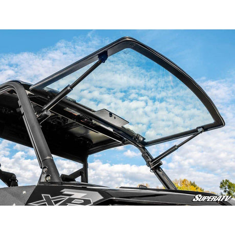 SuperATV 2015-2016 Polaris Ranger XP 570 MaxDrive Power Flip Glass Windshield