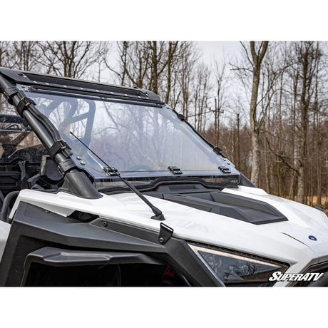SuperATV- 2020+ Polaris RZR Pro XP Scratch Resistant Flip Down Windshield