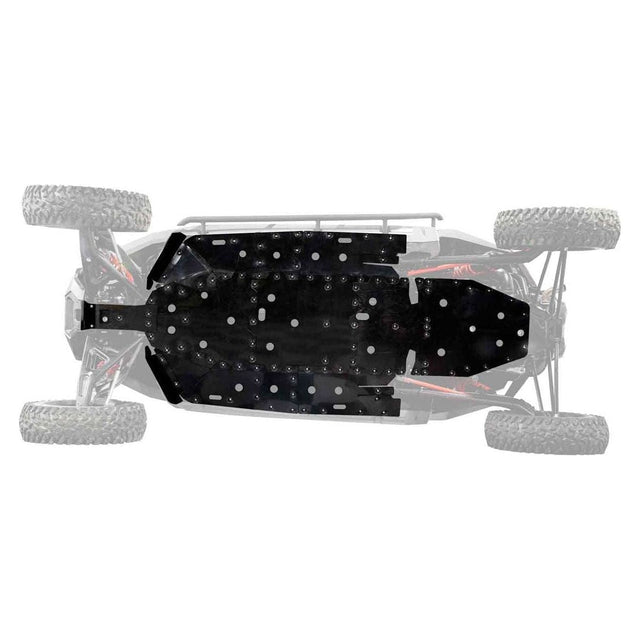 SuperATV 2022+ Polaris RZR Turbo R 4 Full Skid Plate UTV Parts Guy