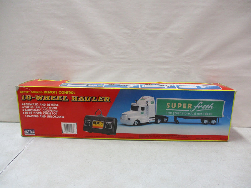 18-Wheel Battery Operated Hauler with Remote Control