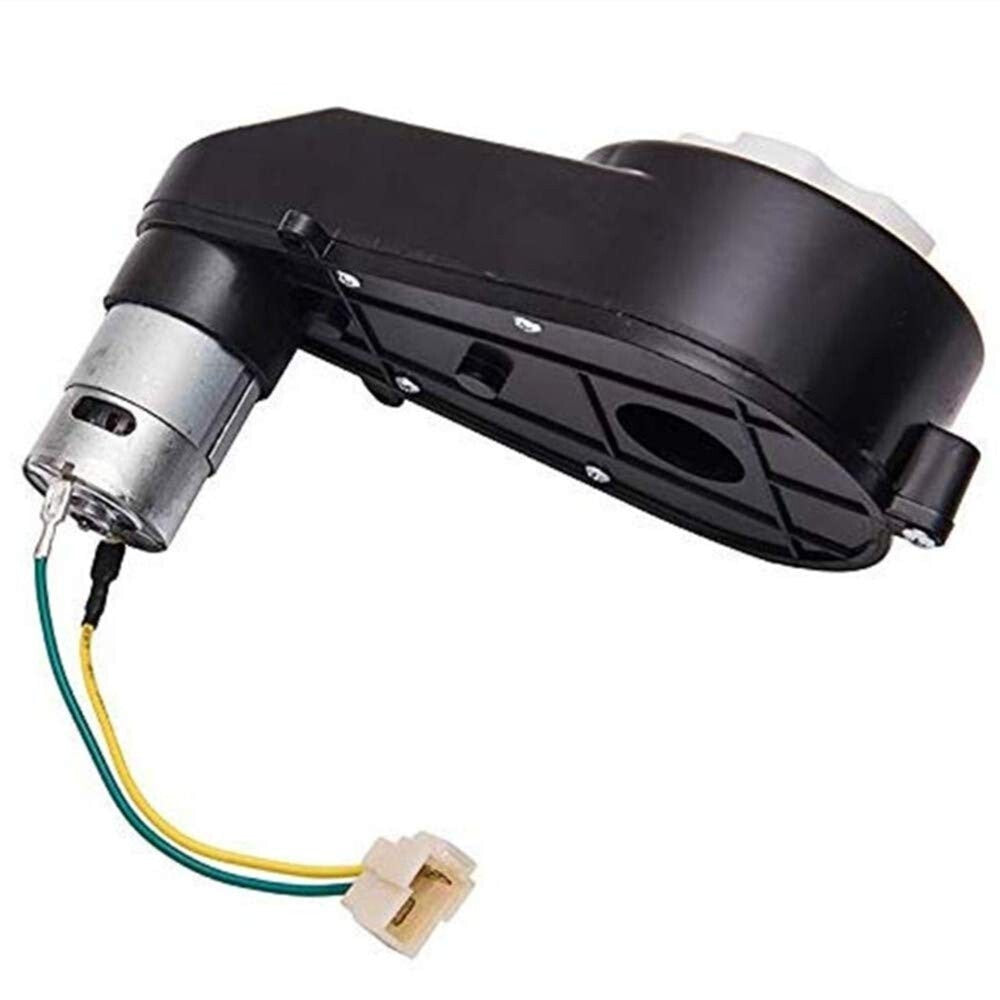 12V DC Motor and Gearbox for Kids Ride-On Car Repairs and Upgrades