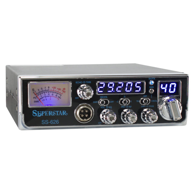Superstar SS-626 10-Meter AM Amateur Radio Transceiver Ranger