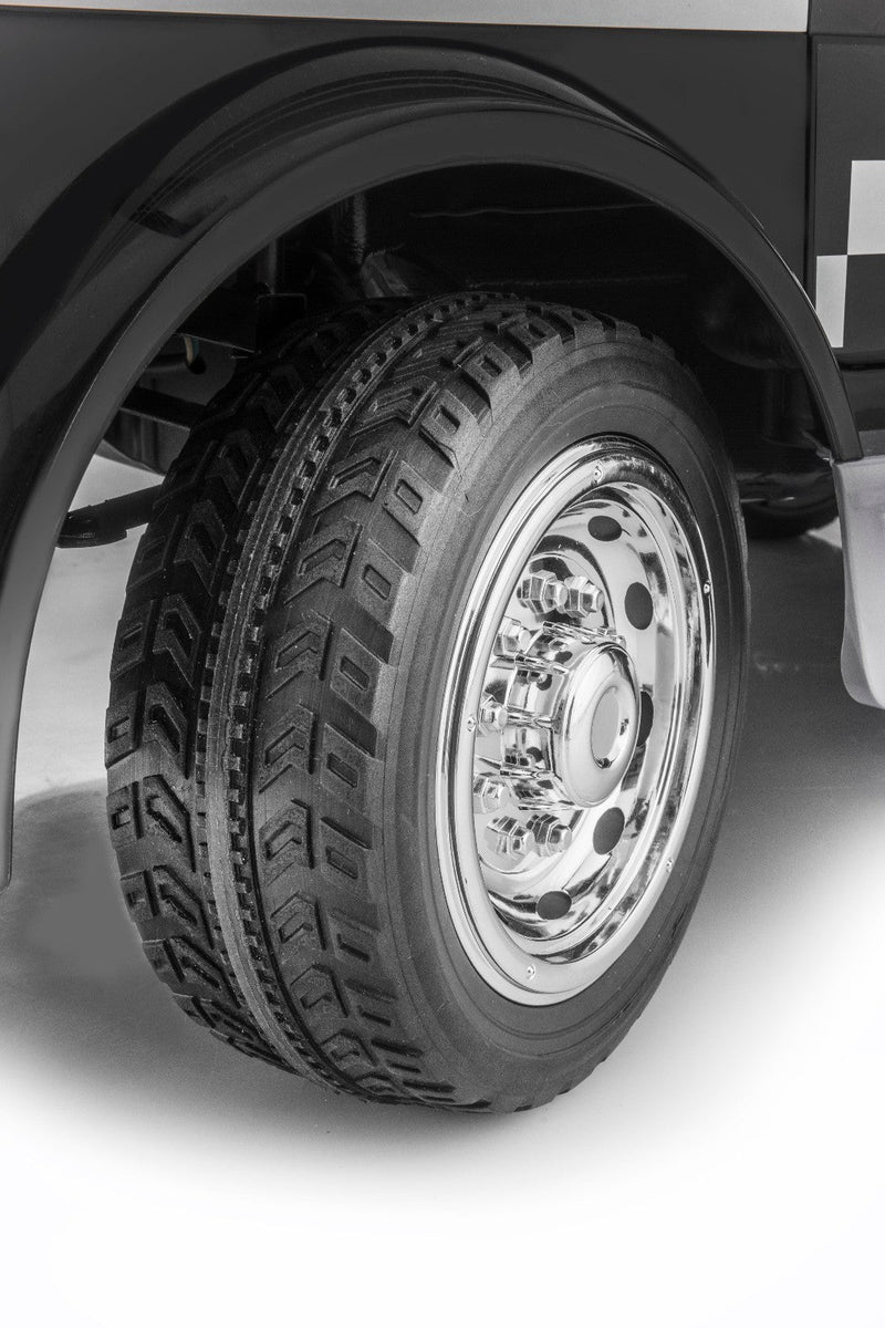 Big Rescue 4WD Police Ride-On Vehicle for Kids in Black