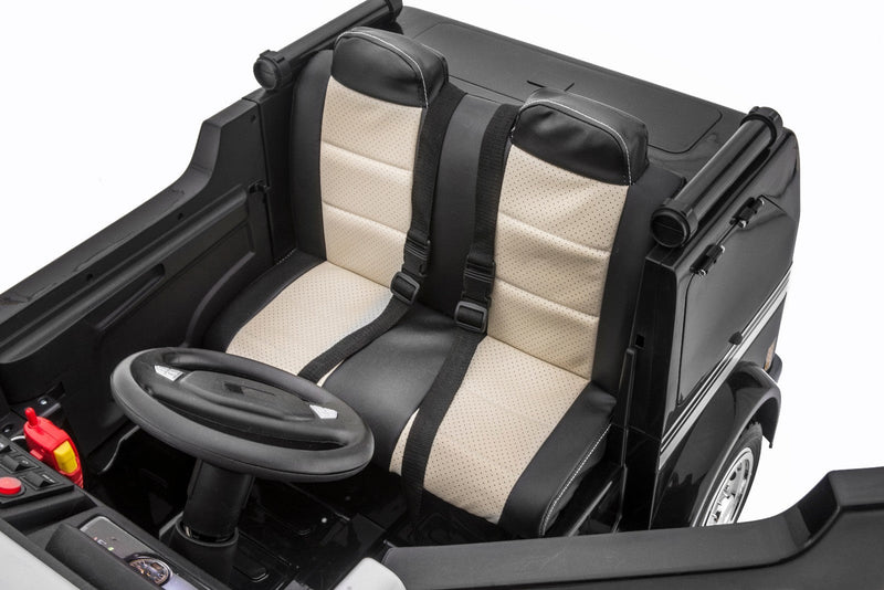 Big Rescue 4WD Police Ride-On Vehicle for Kids in Black