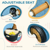Children's Ride-On Car with Easy Controls and Safe Design