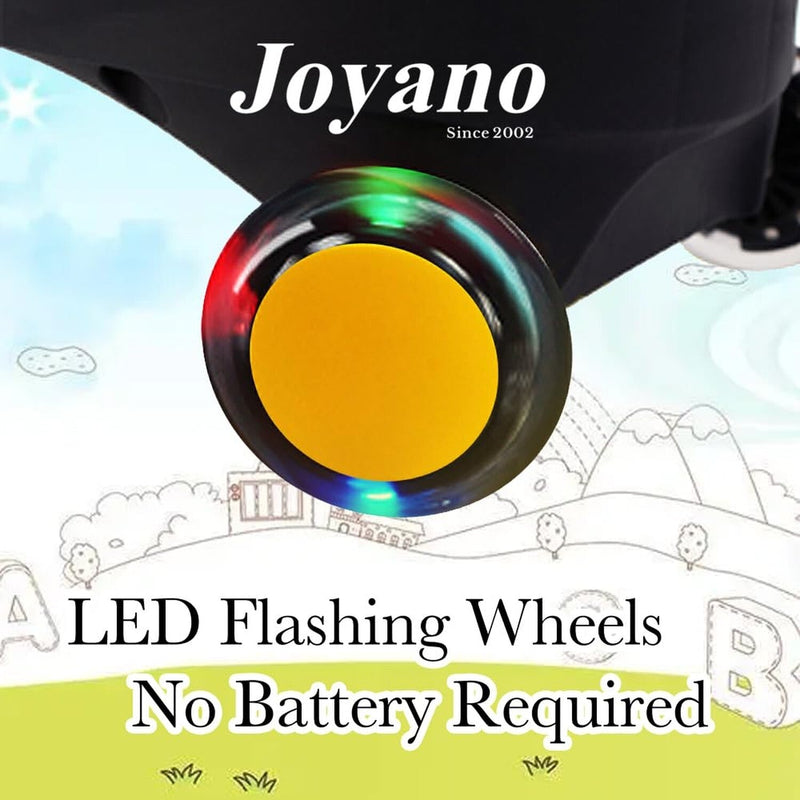 Swing Ride-On Wiggle Car with LED Flashing Wheels for Boys and Girls, Battery-Free Fun