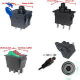 Replacement Foot Pedal Switch Kit for Kid's Power Wheels Ride-On Toys