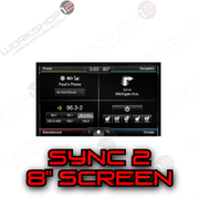 Ford F-150 2015-2021 Workshop 12 Tesla-Style Screen Workshop 12