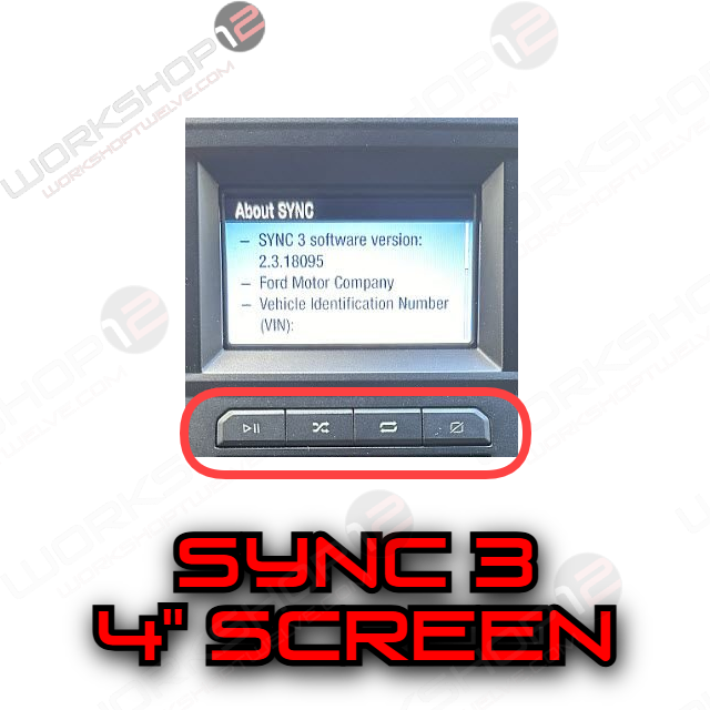 Ford F-150 2015-2021 Workshop 12 Tesla-Style Screen Workshop 12