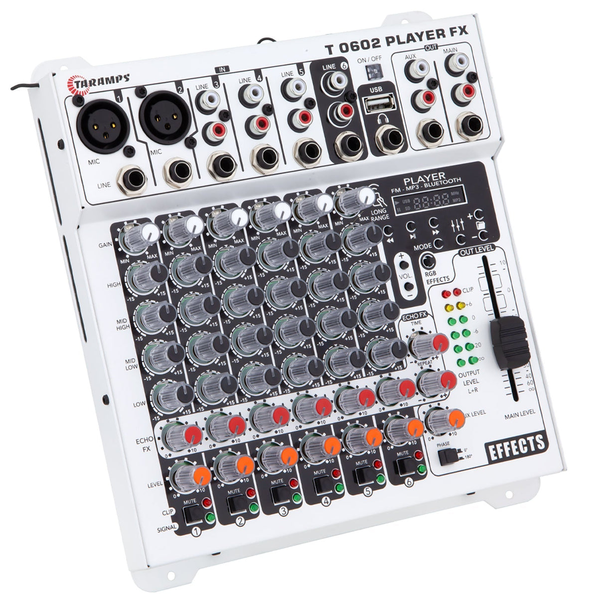 Taramps T 0602 MULTICOLOR RGB Audio Mixer Taramps USA