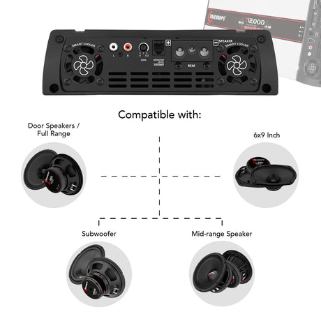 Taramps T 12.000 CHIPEO Car Audio Amplifier Taramps US