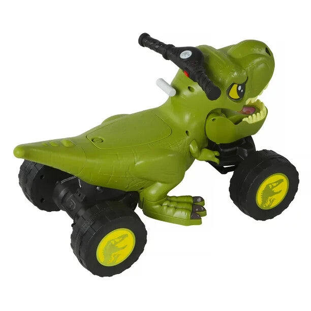 T-Rex Ride-On Dinosaur Power Car with 4 Wheels for Toddlers and Kids