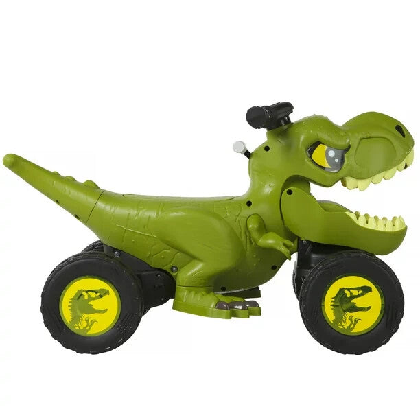 T-Rex Ride-On Dinosaur Power Car with 4 Wheels for Toddlers and Kids