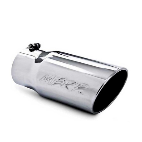 MBRP Tip - 5″ O.D. Angled Rolled End 4″ Inlet 12″ Length MBRP