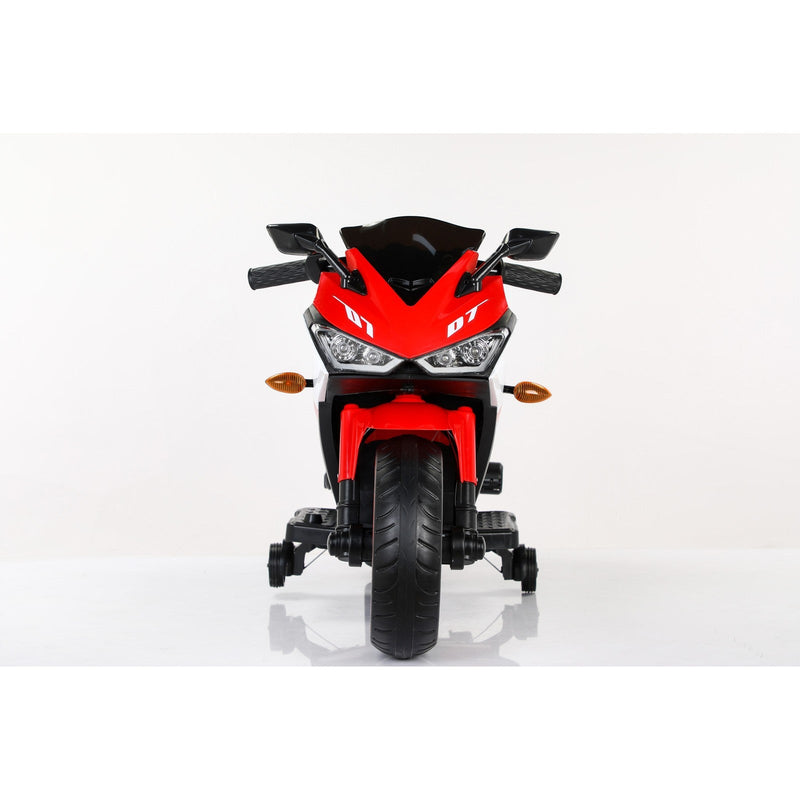 12V Electric Kids Motorcycle with Training Wheels