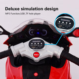 12V Kids Electric Motorcycle with Lighting Wheels for Boys