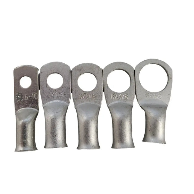 6 GAUGE TINNED COPPER LUGS AC/DC WIRE AND SUPPLY