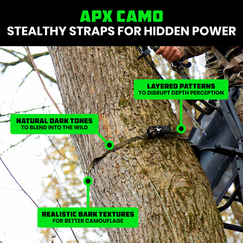 1" x 15' Ratchet Tie-Down Set (4-Pack)