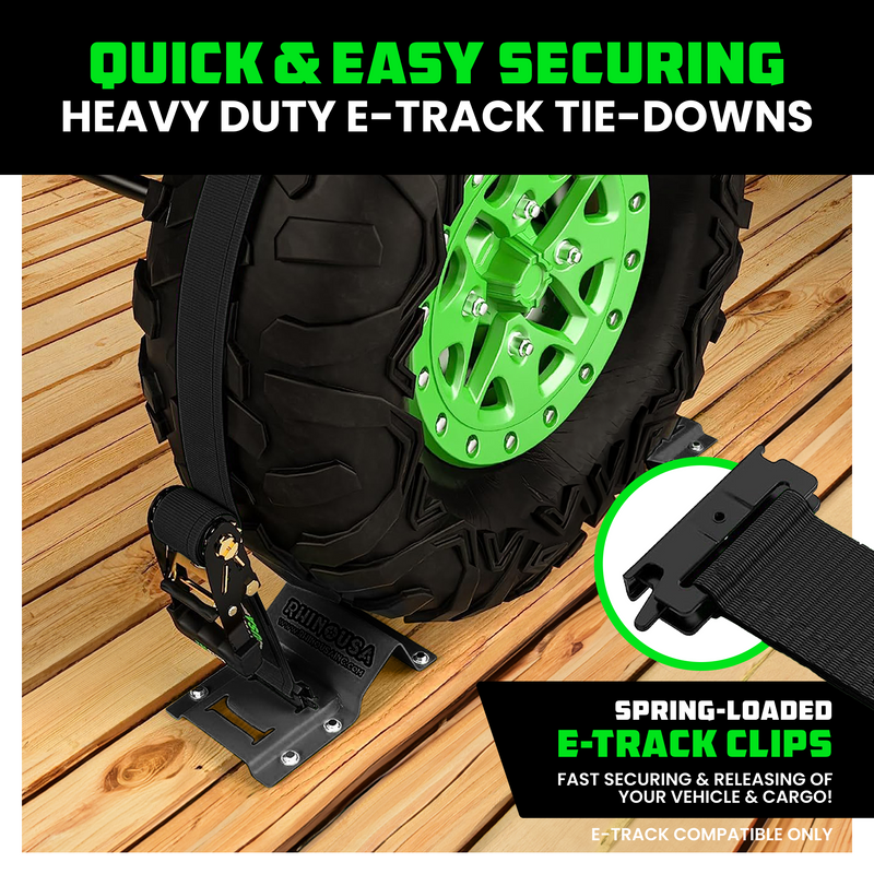 UTV Wheel Chock Tie-Down Kit