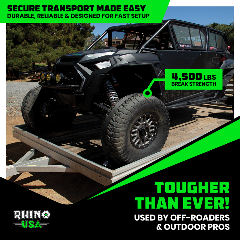 UTV Wheel Chock Tie-Down Kit