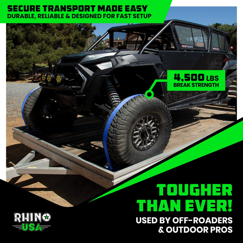 UTV Wheel Chock Tie-Down Kit
