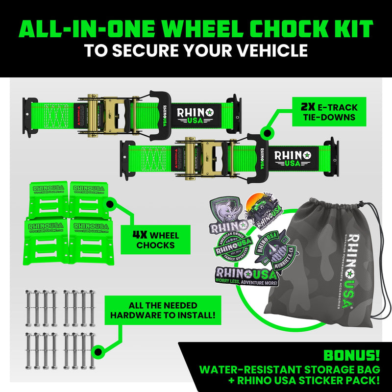 UTV Wheel Chock Tie-Down Kit