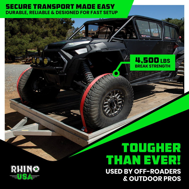 UTV Wheel Chock Tie-Down Kit