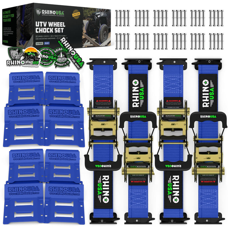 UTV Wheel Chock Tie-Down Kit