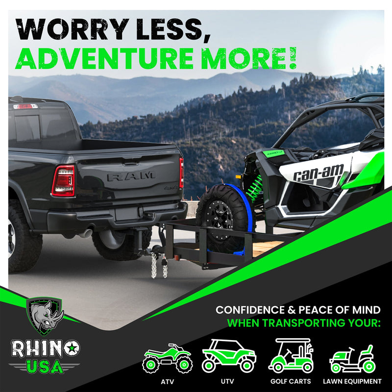 E-Track Ratchet Tie-Down Straps